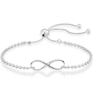 Miabella Italy infinity bracelet